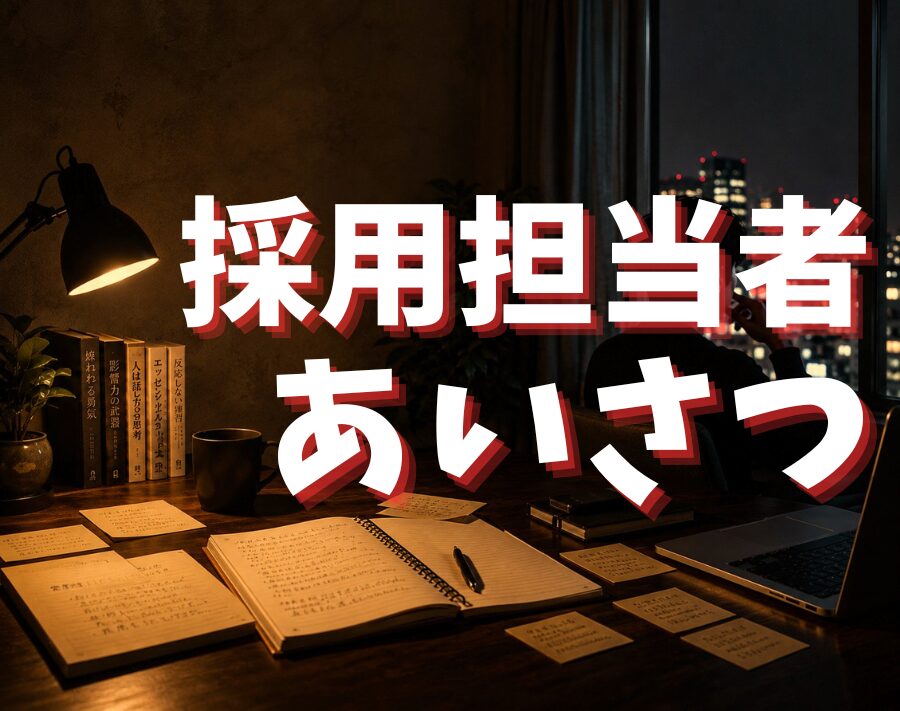 面接の緊張を笑いに変えたい。「聴く」ことに命をかける採用担当の、少し変わった自己紹介。